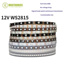 NEW WS2811 WS2813 WS2815 WS2812B Led Strip 30/60/144Led Individually Addressable Dual-Signal Full Color Led Tape Light DC5/12V