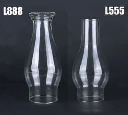 MEMEOKON L555 L888 Glass Lampshade Lamp Wick Oil Candle Shade Classic Retro Home Decor Lighting Accessories
