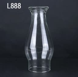 MEMEOKON L555 L888 Glass Lampshade Lamp Wick Oil Candle Shade Classic Retro Home Decor Lighting Accessories