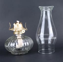 MEMEOKON L555 L888 Glass Lampshade Lamp Wick Oil Candle Shade Classic Retro Home Decor Lighting Accessories