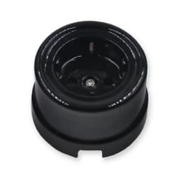 Home Improvement Switch Socket Round Hole Diameter 68mm Wall 1-3 Gang Wooden Holder European Style