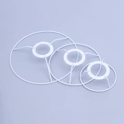 1Set Cylinder Vintage Lampshade Lamp Iron Lamp Frame Shade Accessories For E27 Lamp Socket Chandelier