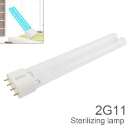 2G11 UV Tube Light 4-Pin Ultraviolet Light LED Strip 18W 24W 36W 55W UVC UV Lamp Bar for for Aquarium Pond Air Purification