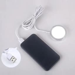 LED Under Cabinet Puck Light Display Case Shelf Counter Lighting Caravan Camper Motorhome Interior Spot Lamp With 5V USB Switch