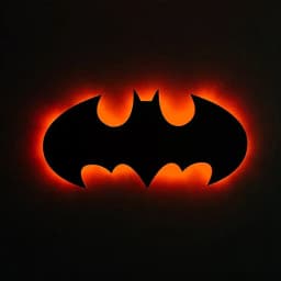 3D creative LED bat glowing wall light interior decoration background atmosphere light USB colorful night light