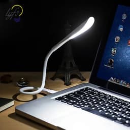 USB Plug In Sensor Night Light Portable LED Lights Notebook Laptop Keyboard Computer Student Eye Protection Reading Night Lamps