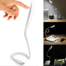 USB Plug In Sensor Night Light Portable LED Lights Notebook Laptop Keyboard Computer Student Eye Protection Reading Night Lamps