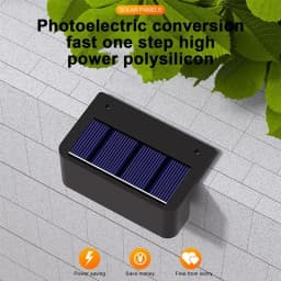 1-8 Pcs Solar Wall Lamp Outdoor IP65 Waterproof Porch Light Solar Powered Lights for Garden Yard Balcony Decor Outside Sunlights
