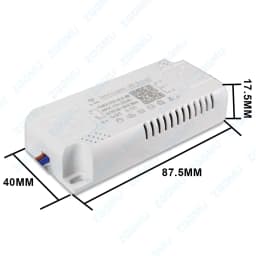 LED Driver 2.4G 20-40W×2 40W 60W 80W 100W 280mA Adapter for Power Supply AC220V 3 Tone Lighting Transformer With Controller
