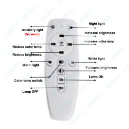 LED Driver 2.4G 20-40W×2 40W 60W 80W 100W 280mA Adapter for Power Supply AC220V 3 Tone Lighting Transformer With Controller