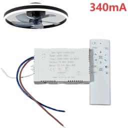 IRALAN Universal LED Fan Light Driver Replaceable Transformer Intelligent Light Strip Dimmable Ceiling Fan Lighting Accessory