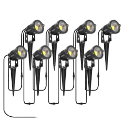 2/4/6/10 in 1 IP65 Waterproof 2 Meters Waterproof Wiring LED Garden Lights Outdoor Lawn Lamp Safety Low Voltage Street Lights