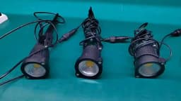 2/4/6/10 in 1 IP65 Waterproof 2 Meters Waterproof Wiring LED Garden Lights Outdoor Lawn Lamp Safety Low Voltage Street Lights