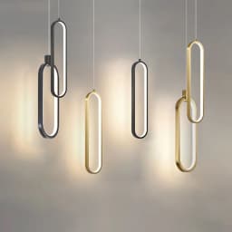 Minimalist Pendant Light For Hotel Bar Decoration Aluminium Nordic Pendant Lamp For Kitchen Island Bar Chandelier Coffee Shop