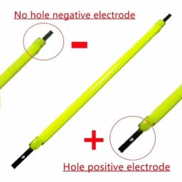 A Box 3V 38mm LED Filament Multicolour COB Edison Bulb Lamp Incandescent Light Diodes DIY Accessories Holiday Lighting Source