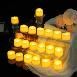 24pcs-1pcs Flameless Led Candle Lights 2 Types Electonic Candle Light DIY Wedding Christmas Halloween Party Festival Decoration