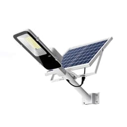 300W Powerful Solar Light Outdoor Solar Street Light 6000mah Waterproof Automatic Dusk to Dawn Street Light For Garage Garden