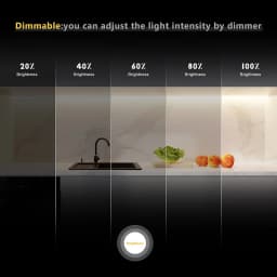 Super Bright COB LED Strip 2000lm/m Double Row 600 LEDs/m Flexible Dimmable Led Tape RA90 3000K 4000K 6500K 24V Kitchen Lighting