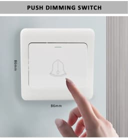 Single Color LED Dimmer 5V 12V 24V 36V 8A Dimming 2835 5050 FCOB Strip Light Controller RF 2.4G Wireless Touch Remote Control V1