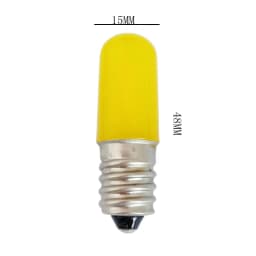 Energy Saving LED Filament Bulb 2W E12 E14 Colorful Freeze Light Plastic Cover Red Blue Green Yellow White for Home 110V 220V