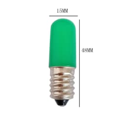 Energy Saving LED Filament Bulb 2W E12 E14 Colorful Freeze Light Plastic Cover Red Blue Green Yellow White for Home 110V 220V