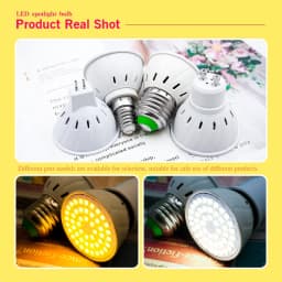 1-10Pcs LED Bulb GU10 MR16 E27 E14 GU5.3 Spotlight Lamp 110V 220V Bulbs Replacement for Halogen Lamp Home Directional Lighting