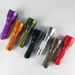 Convoy C8+ with SFT40 Led Flashlight High Powerful Torch 18650 Flash Light Camouflage Tactical Linterna Camping Latarka
