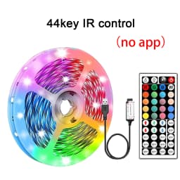 Led Lights Strip Color Changing RGB Led Strip with Remote and APP Control Tape Lights for Room Bedroom Decoration TV Backlight