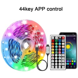 Led Lights Strip Color Changing RGB Led Strip with Remote and APP Control Tape Lights for Room Bedroom Decoration TV Backlight