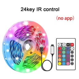 Led Lights Strip Color Changing RGB Led Strip with Remote and APP Control Tape Lights for Room Bedroom Decoration TV Backlight