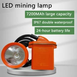 Explosion Proof Mining Lamp Ip67 Waterproof Headlight Diving Light High-Quality 5000mah/7200mah Lithium Battery Lamp