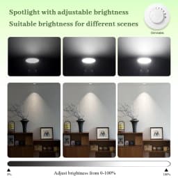 5/8/10/12pcs Dimmable GU10 Led Spotlight 220V Warm Light 3000K 4000K 6000K Dimming Bulb Replace 50W Halogen Lamp Home Direction