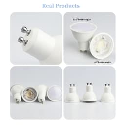 10PCS LED Spotlight GU10 9W 120degree 38degree 3000K 4000K 6000K AC 110V 220V Daylight No Flicker for Track Lighting Living Room