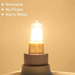100PCS G9 230V 18W 20W 25W 33W 40W LED Lamp Bulbs Inserted Beads Crystal Lamp Halogen Bulb Eco Halogen Light Bulbs Capsule