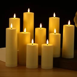 12pcs Flameless Candle Light Waterproof LED Flickering Candles Tea Lights with Remote Timer Wedding Birthday Decor Fake Candles