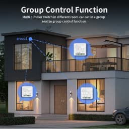 TNCE Tuya wifi Dimmer ZigBee Module Supports 2 Way Control LED Lights Dimmable Switch Work with smart life app Alexa Google Home