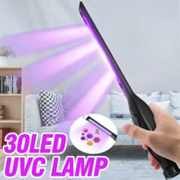 1Pack Portable UV Disinfection Lamp Uvc Led Strip Sterilizer UV Wand Sanitizer Disinfection Germicidal Stick For Cell Phone Kill