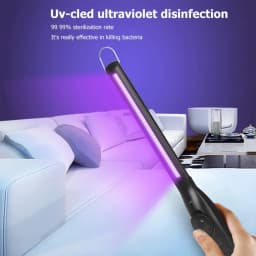 1Pack Portable UV Disinfection Lamp Uvc Led Strip Sterilizer UV Wand Sanitizer Disinfection Germicidal Stick For Cell Phone Kill