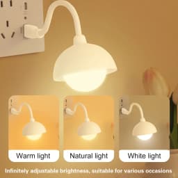 DC 5V USB Plug-in Smart Bedroom Night Light Lamp Remote Touch Switch LED Bedside Lamp Remote Control