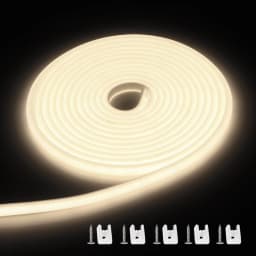 Super Bright Outdoor Soft COB Silicone Tube LED Lighting String 288leds/m 110V 220V Waterproof For Square Garden Yard Decor