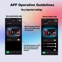 LED TV Backlight RGBIC LED Strip Light AR Color Gamut Sensor APP Music Synchronization Game Bedroom TV Background Ambient Light