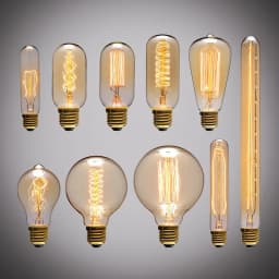 Retro Edison Bulb Lamps E27 220V 40W ST64 G80 G95 G125 Vintage Edison Lamp Incandescent Lamp Filament Light Bulb Home Decor