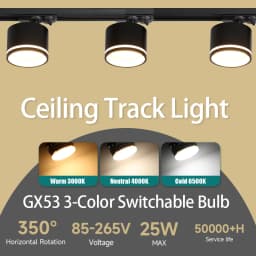 Led Spot GX53 Ceiling Lamp Indoor Decor Track Light Rotatable Spotlight For Living Room Bedroom Store Chandelier LED Spot Lights