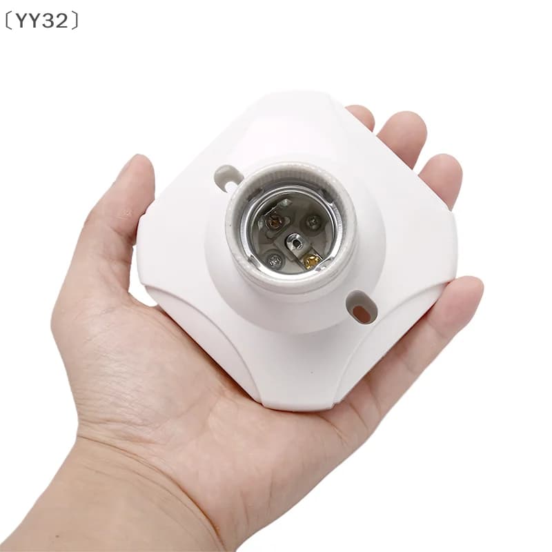 〔YY32〕1 Pc E27 Lamp Holder E27 Bulb Holder Lamp Socket Ceramic Lamp Bulb Socket Lamp Base