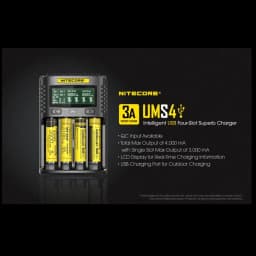 NITECORE UMS4 Intelligent USB Charger