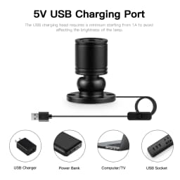 Mini USB 1W LED Spot Lights Rotatable Ceiling Lamp Jewelry Showcase Counter Closet Cabinet Shelf Bedroom Decor Lighting
