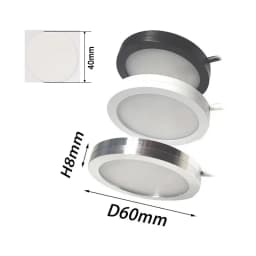 For Bambu Lab LED Lamp Holder Adjustable Light Kit Parts Hardware DIY Model Multicolor Light Aluminum Alloy Shell 001