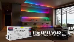 GL-C-619WL 6D GLEDOPTO ESP32 WLED Digital LED Controller Microphone function Type-C WS2811 SK6812 WS2815 611 PWM5IN1 Strip Light