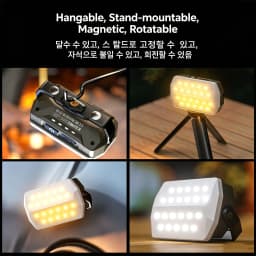 Portable Outdoor Camping Lantern Super Long Battery Life Rechargeable Emergency Light Strong Magnet Work Light for Repair