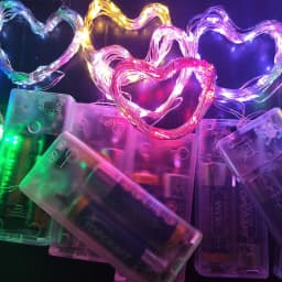 Christmas Home Bedroom Decoration Garland 10/20/50/100 LED Battery Operated Led Wire Fairy Lights Wedding String Lights Party